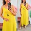 Vestido Liso Amarillo